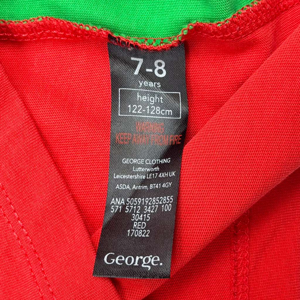 Wales Red and Green 'Cymru' T-Shirt | 7-8 Years