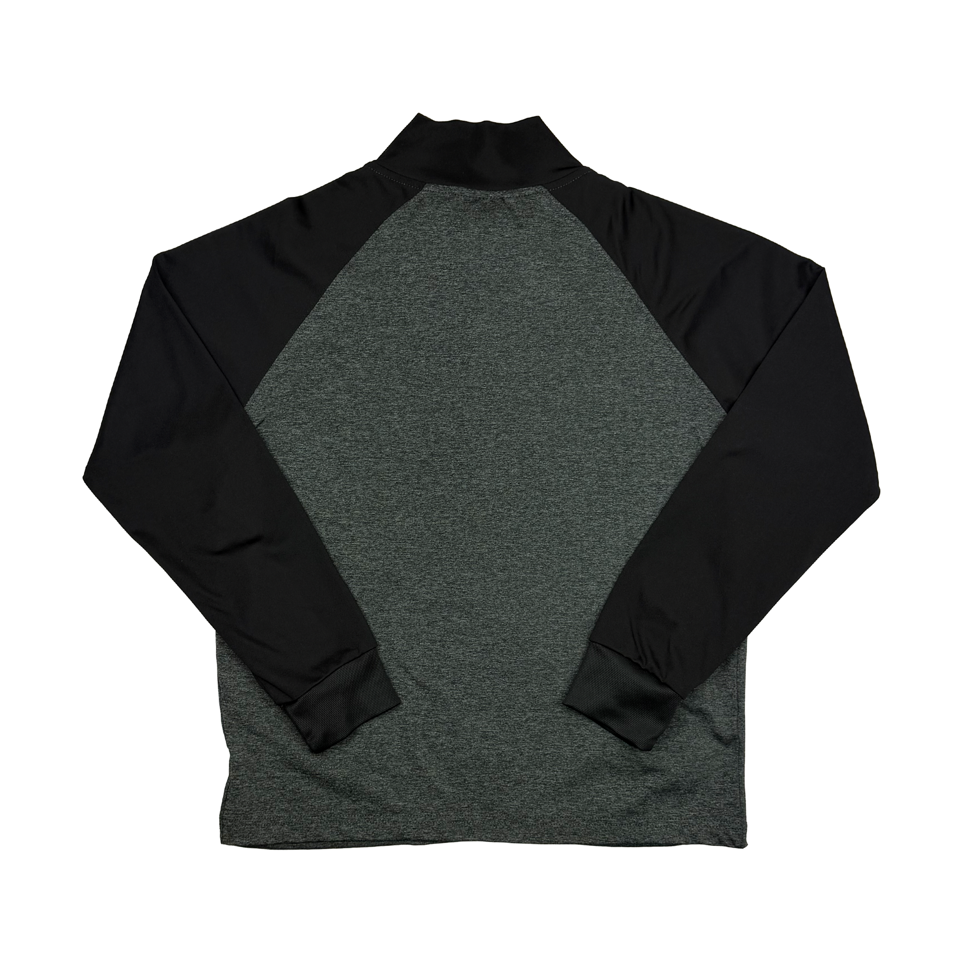 Arsenal Grey and Black Quarter-Zip Drill Top | 10-11 Years