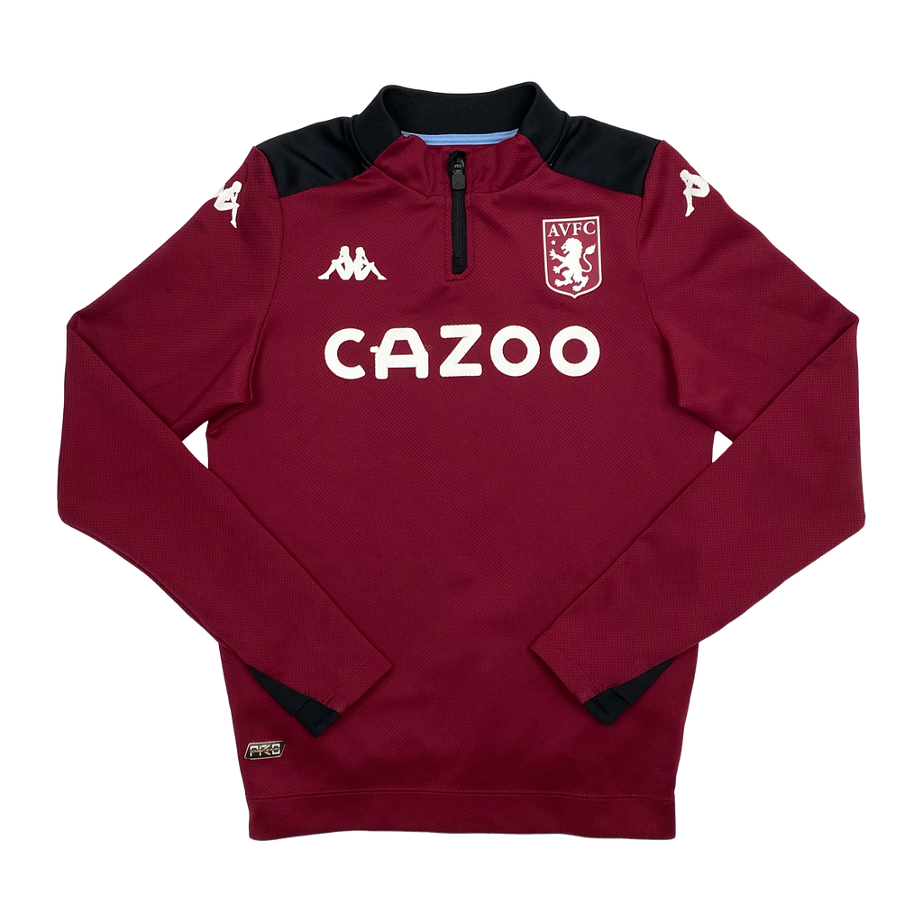 Aston Villa Quarter-Zip Drill Top | 11-12 Years