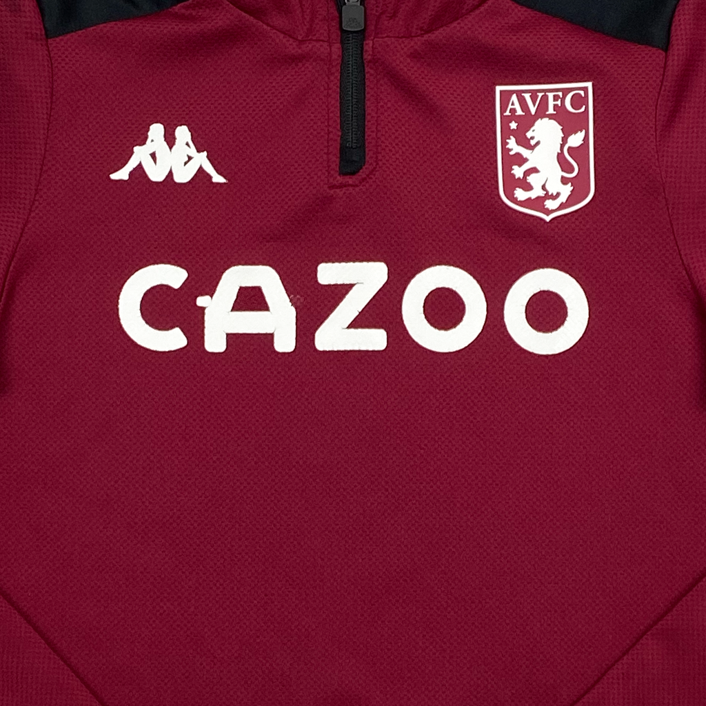 Aston Villa Quarter-Zip Drill Top | 11-12 Years