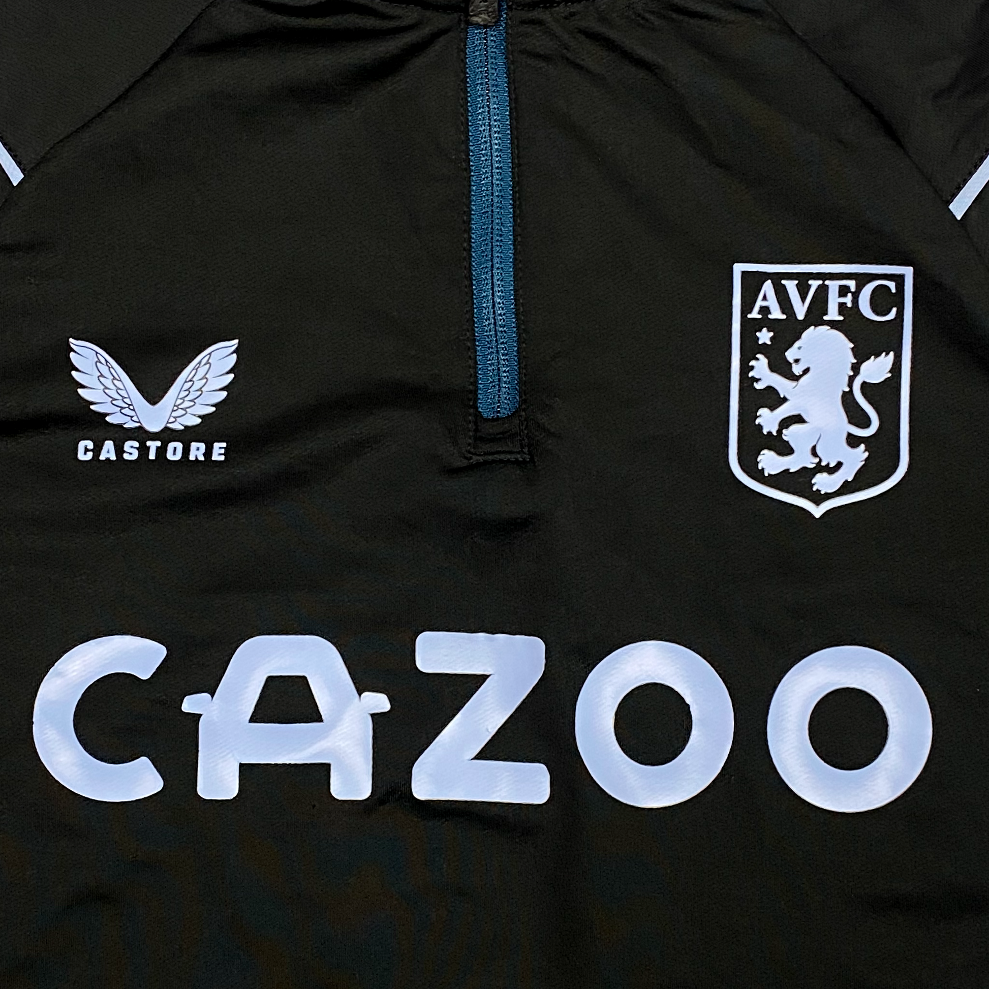 Aston Villa Quarter-Zip Drill Top (2021-22) | 10-11 Years