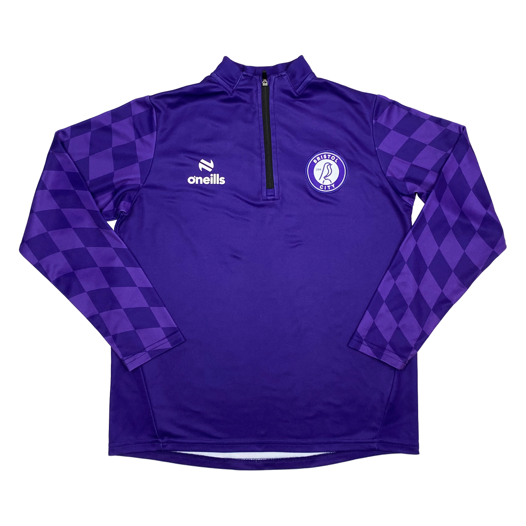 Bristol City Quarter-Zip Drill Top | 13-14 Years