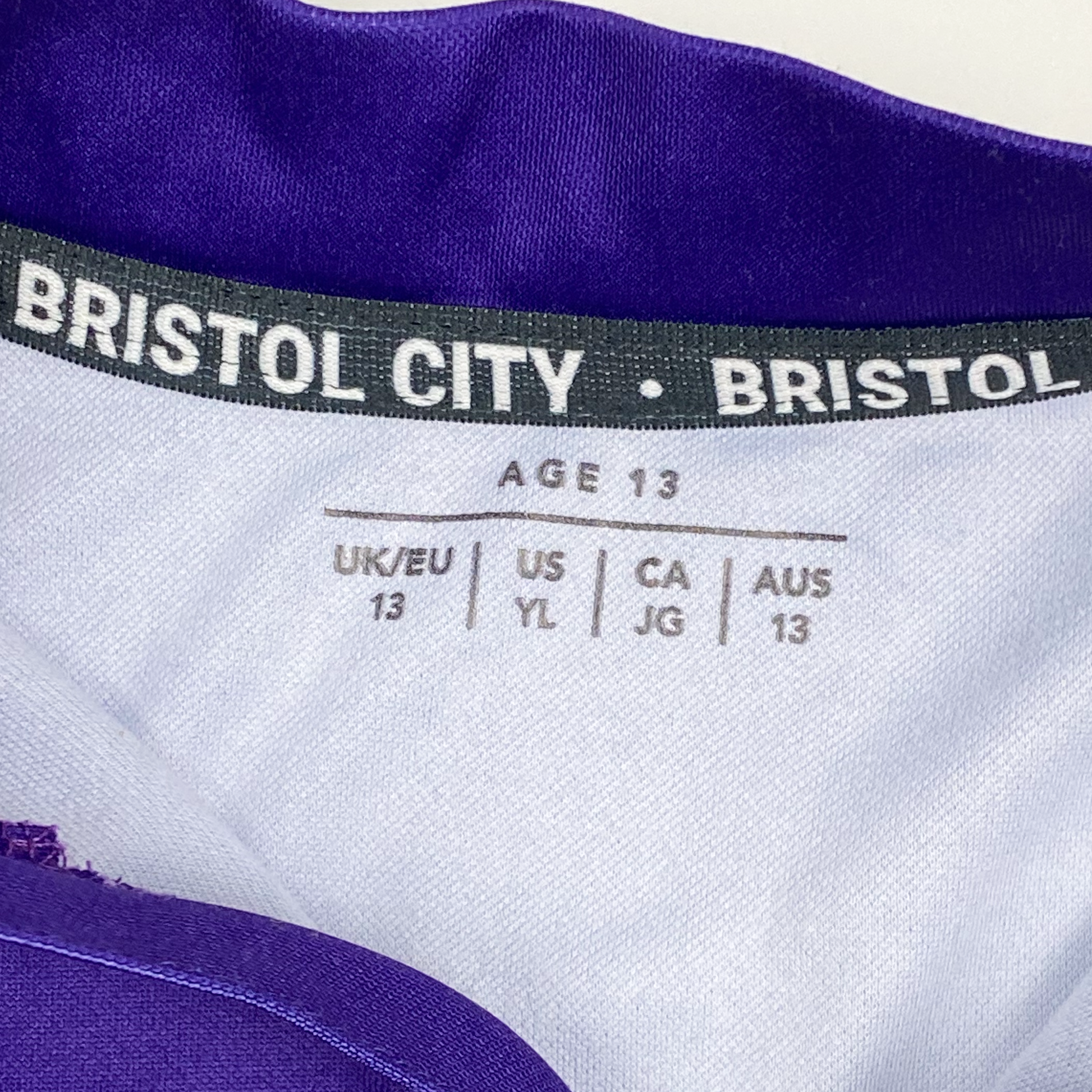 Bristol City Quarter-Zip Drill Top | 13-14 Years