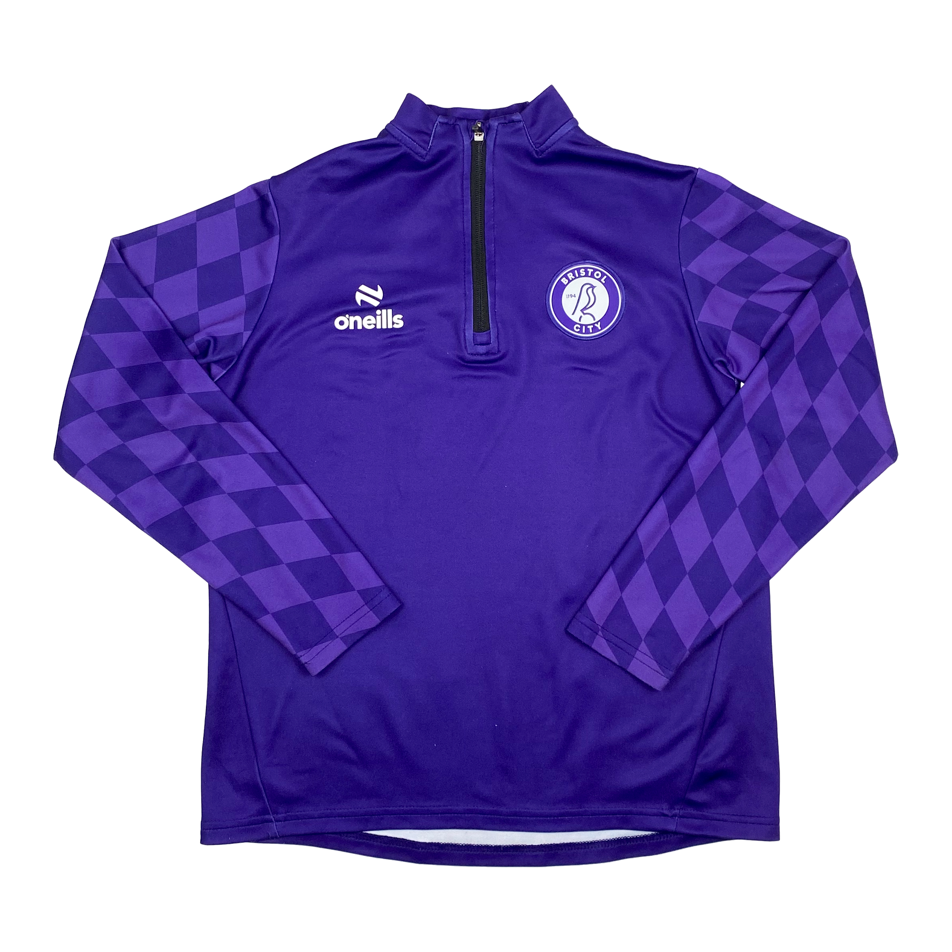 Bristol City Quarter-Zip Drill Top (2024-25) | 12-13 Years