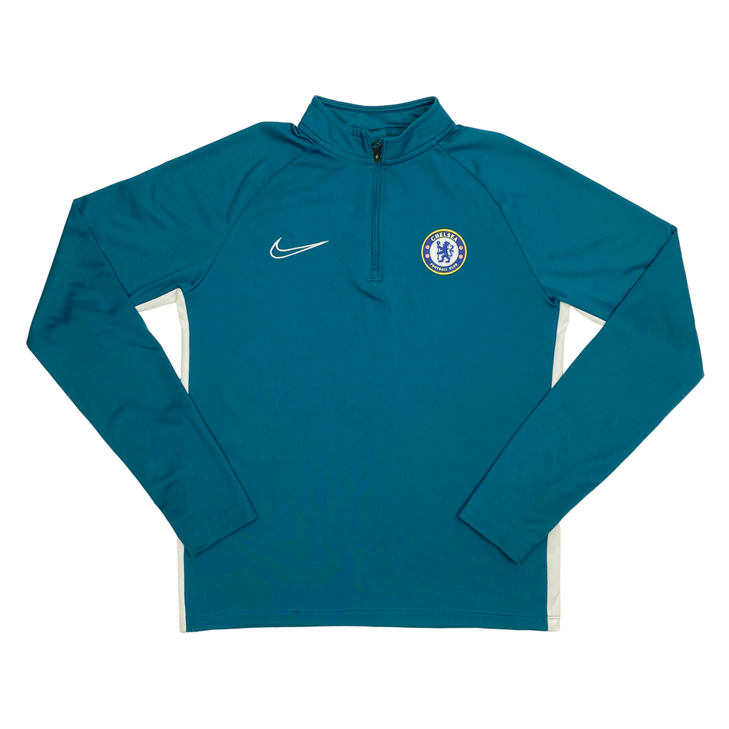 Chelsea Turquoise Drill Top (2017-18) | 10-11 Years
