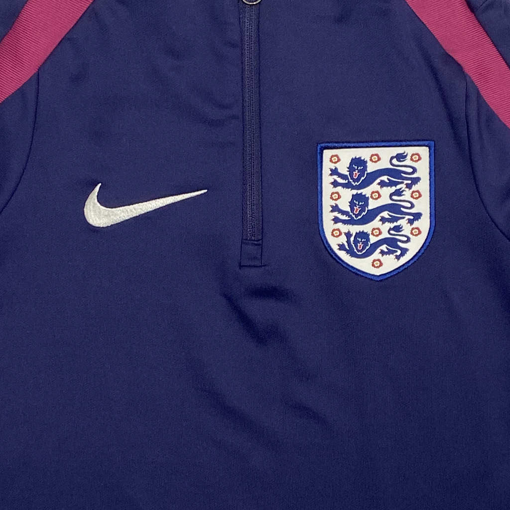 England Quarter-Zip Strike Drill Top (2024) | 8-9 Years