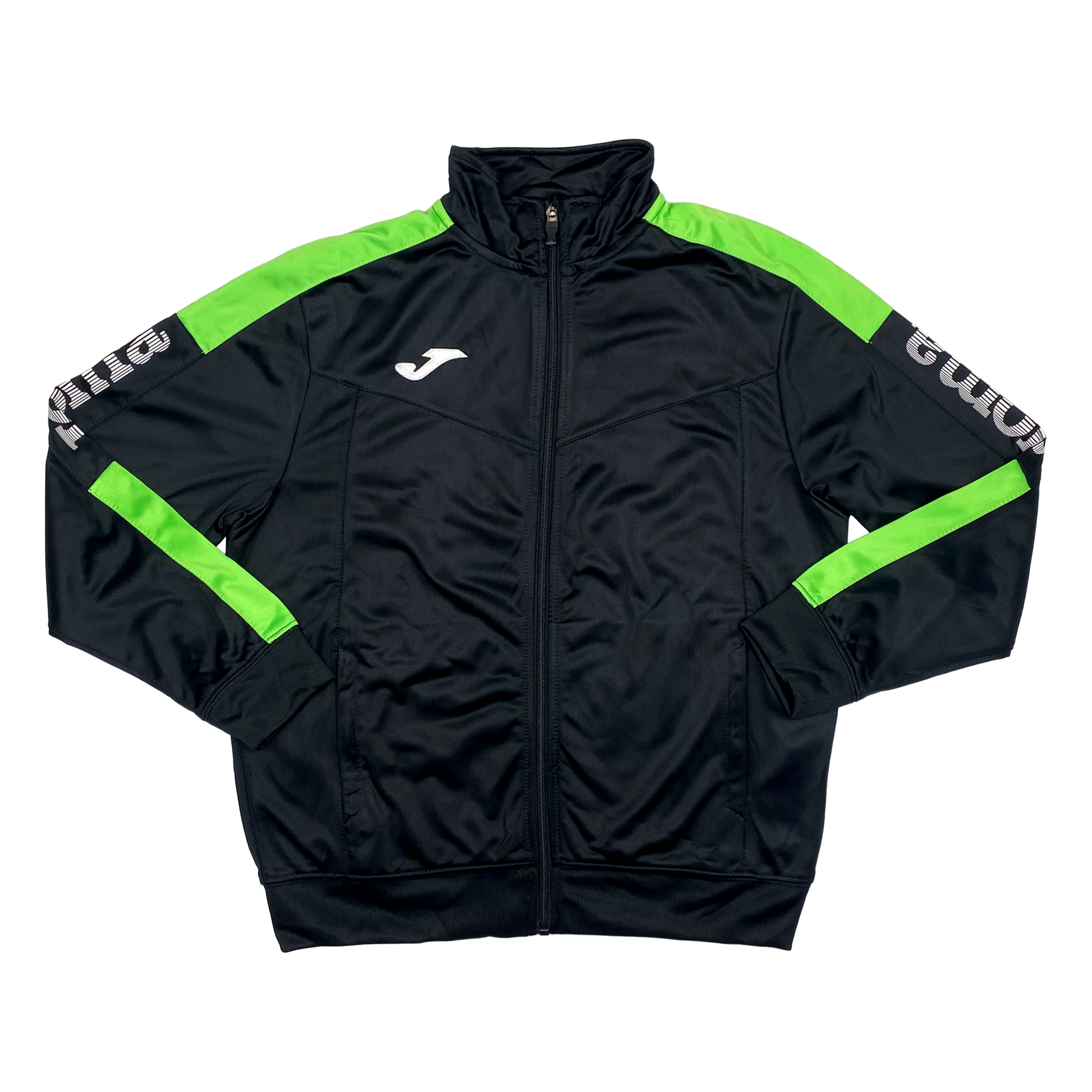 Joma Black and Lime Green Full-Zip Track Jacket | 13-14 Years