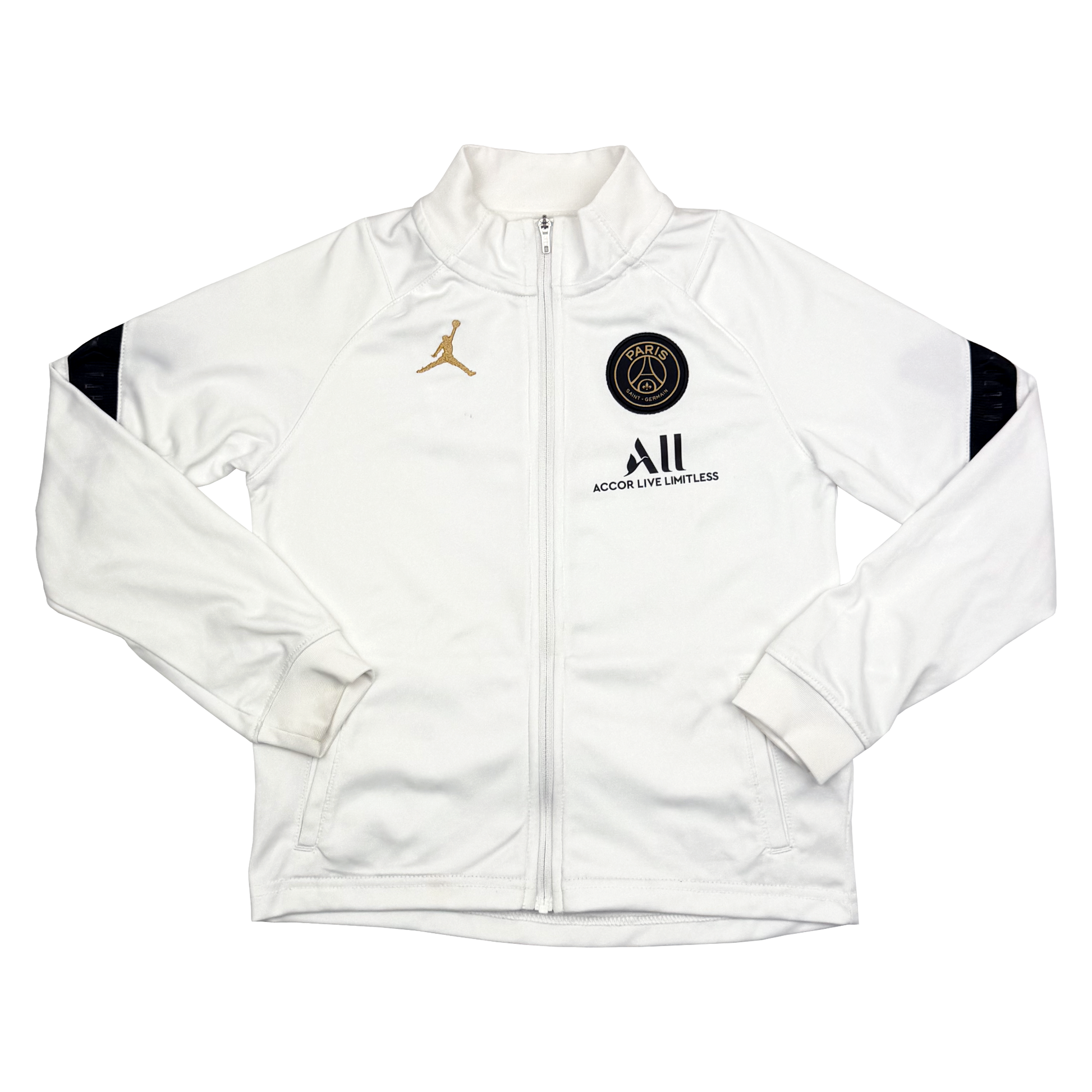 Paris Saint-Germain Full-Zip Track Top (2020-21) | 5-6 Years