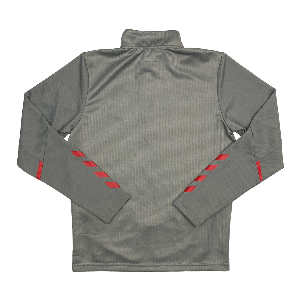 Southampton Quarter-Zip Training Top Grey | 11-12 Years