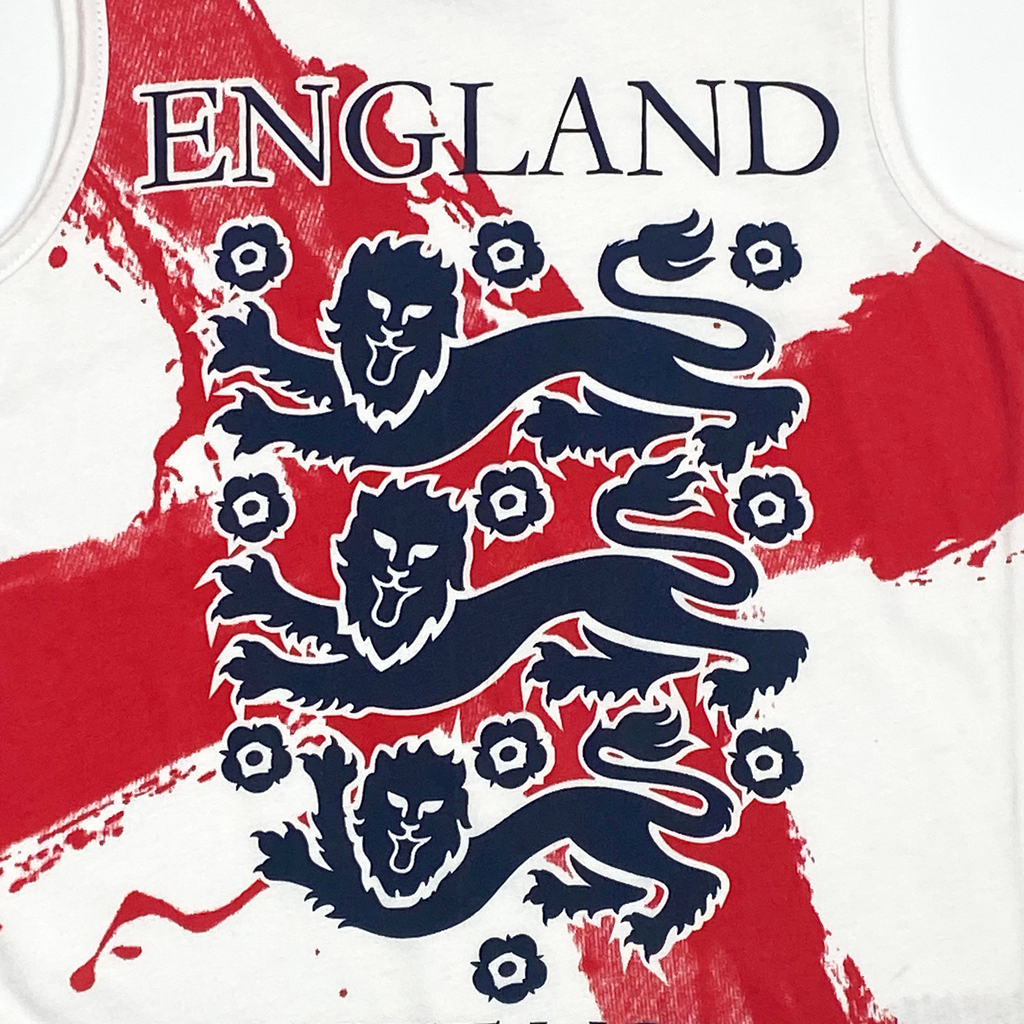 England Three Lions Vest | 8-9 Years