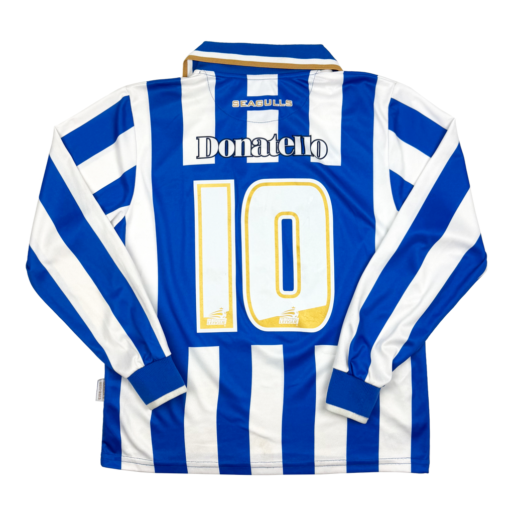Brighton & Hove Albion Long-Sleeve Home Shirt (2011-13) | 14-15 Years