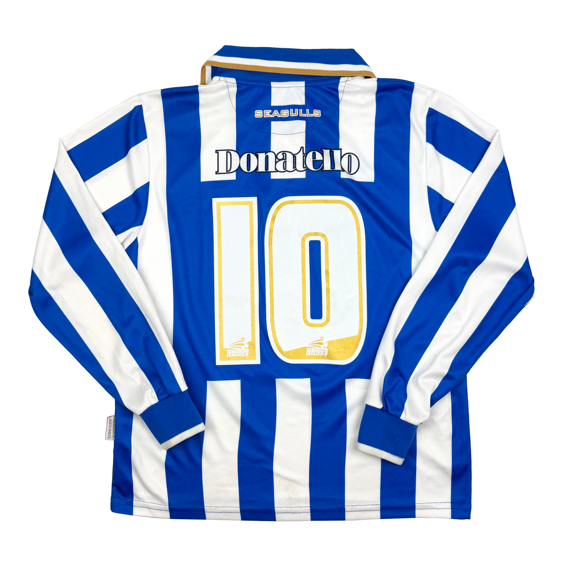 Brighton & Hove Albion Long-Sleeve Home Shirt (2011-13) | 14-15 Years