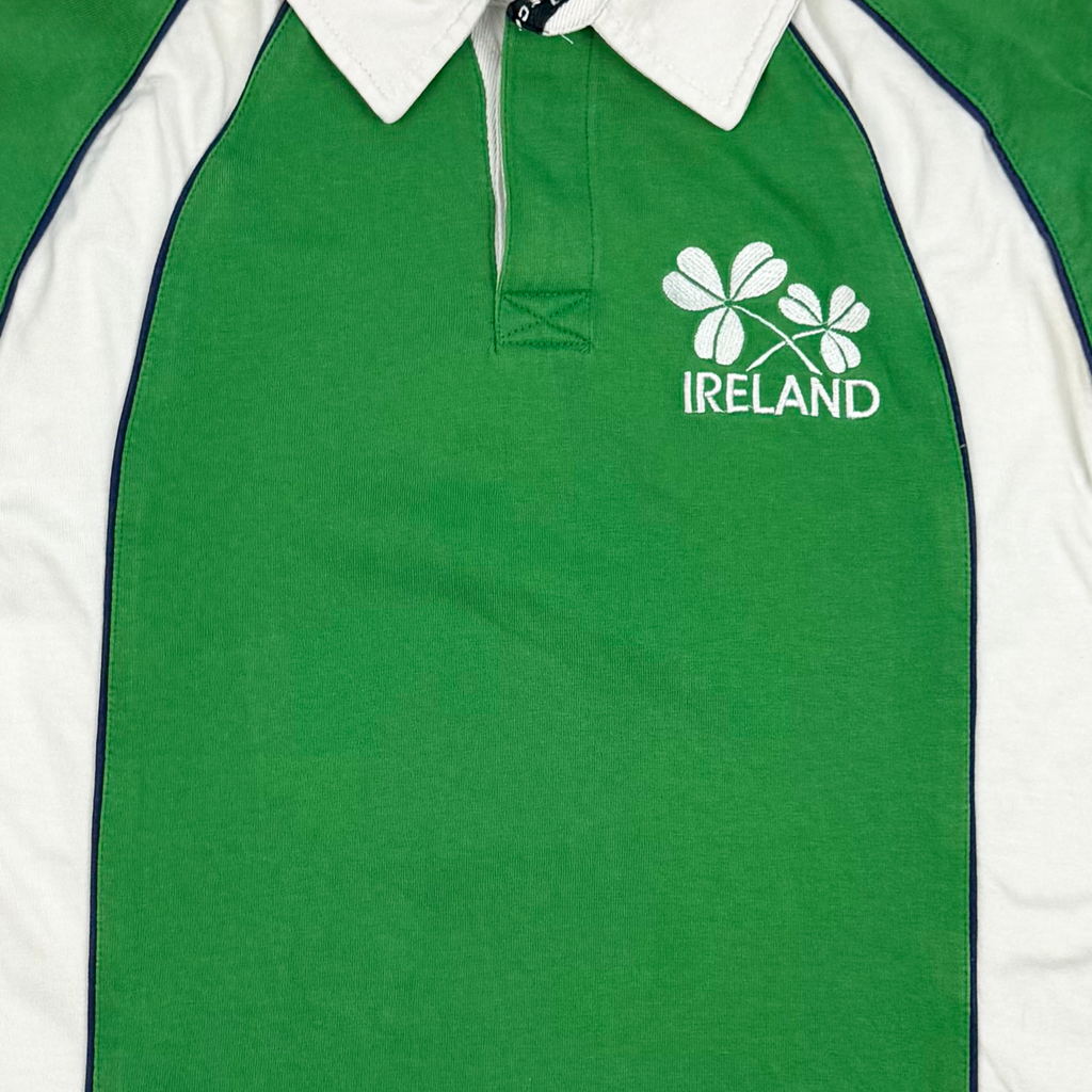Ireland Rugby Long-Sleeve Polo Shirt | 13-14 Years