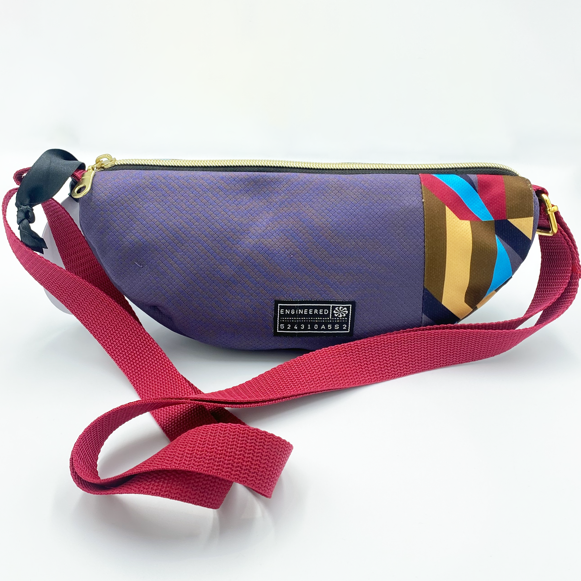 England Embroidered Crossbody Bag