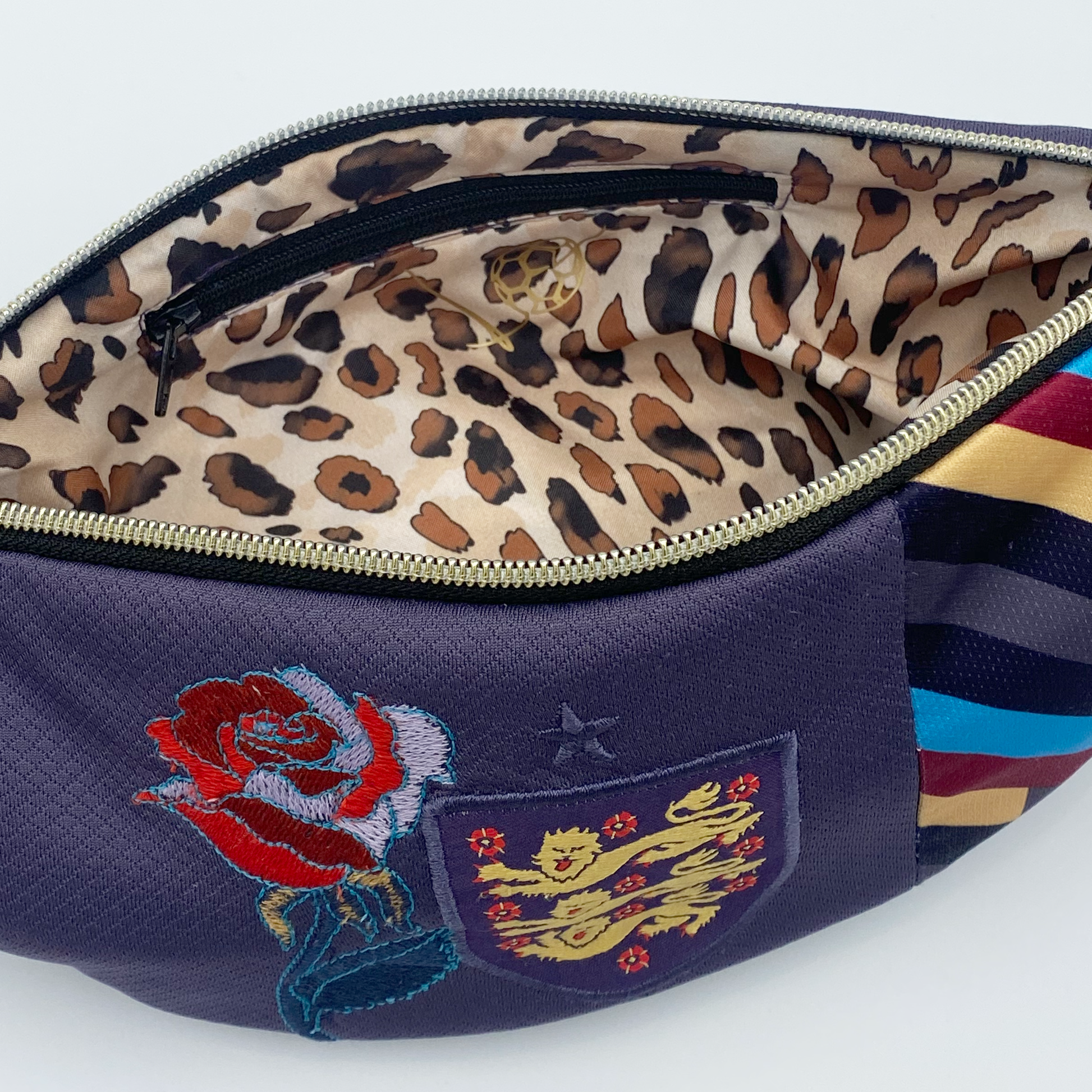 England Embroidered Crossbody Bag