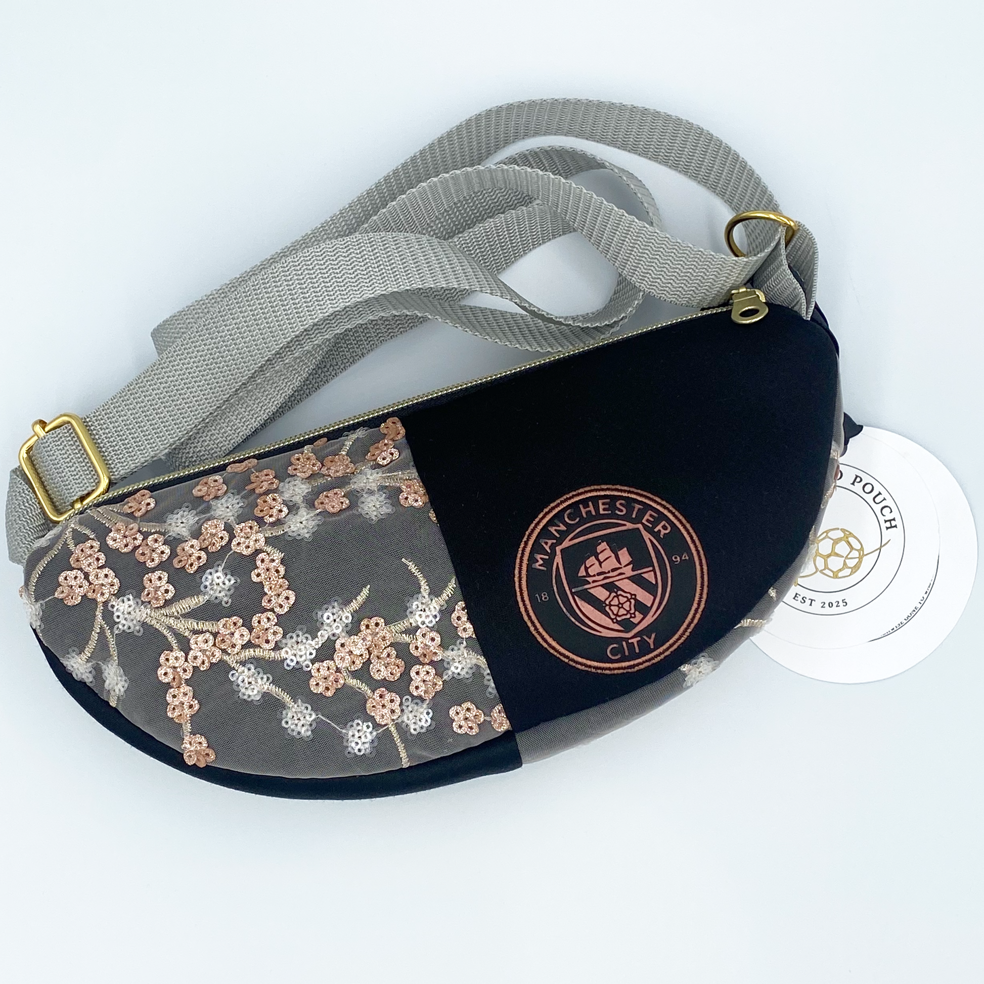 Manchester City Embroidered Crossbody Bag