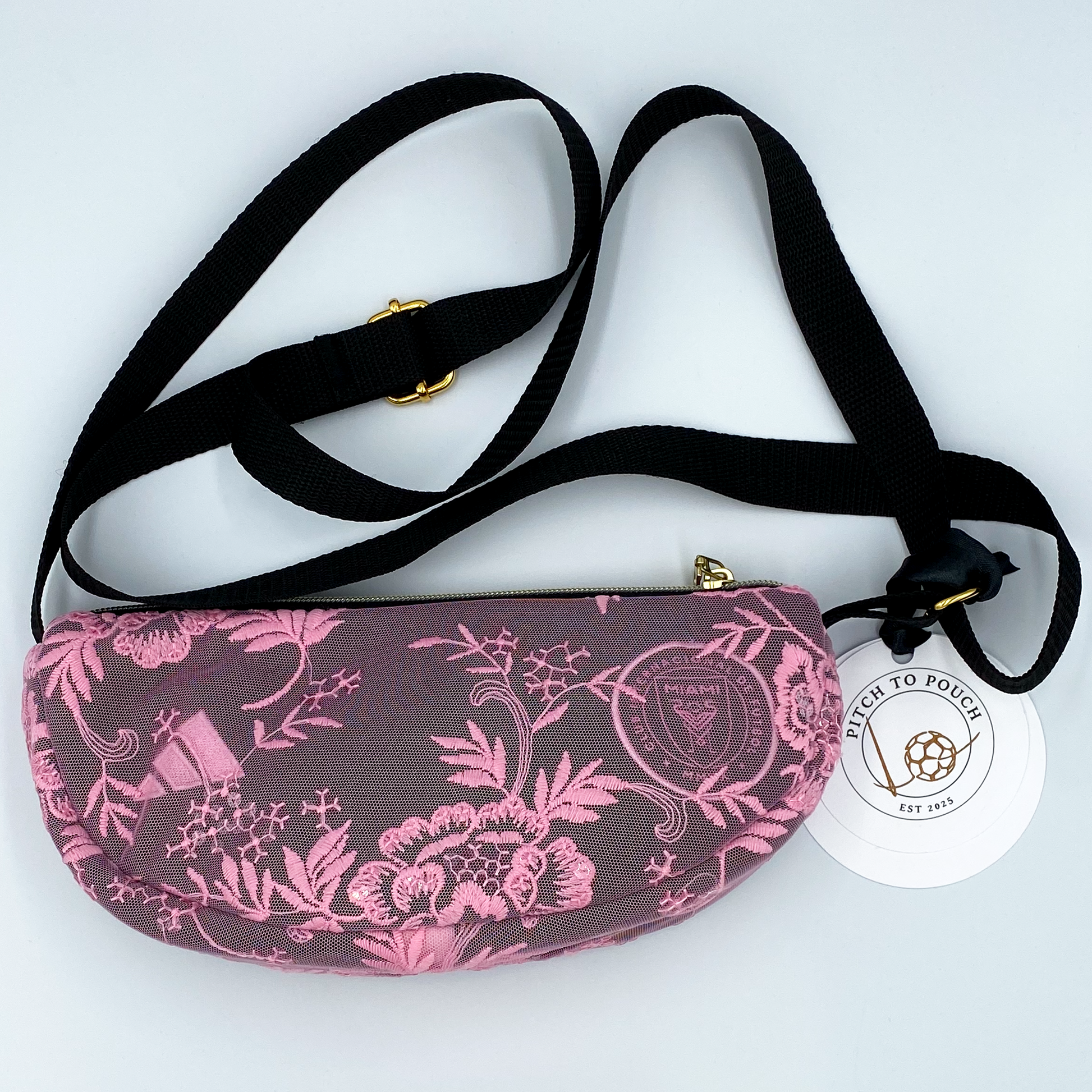 Inter Miami Embroidered Crossbody Bag