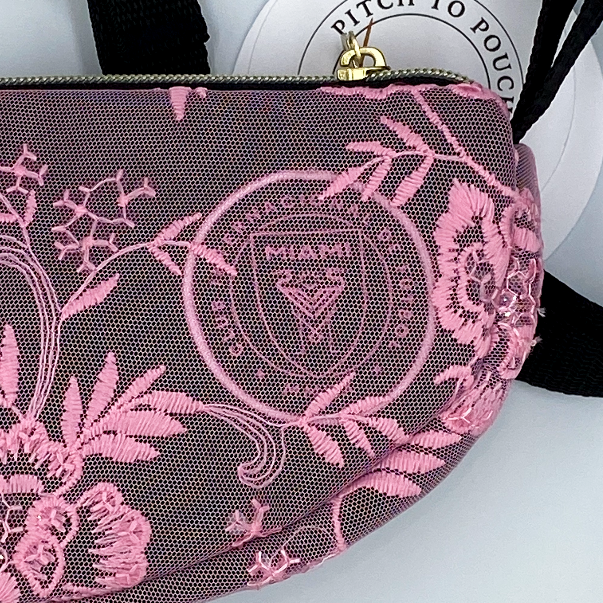 Inter Miami Embroidered Crossbody Bag