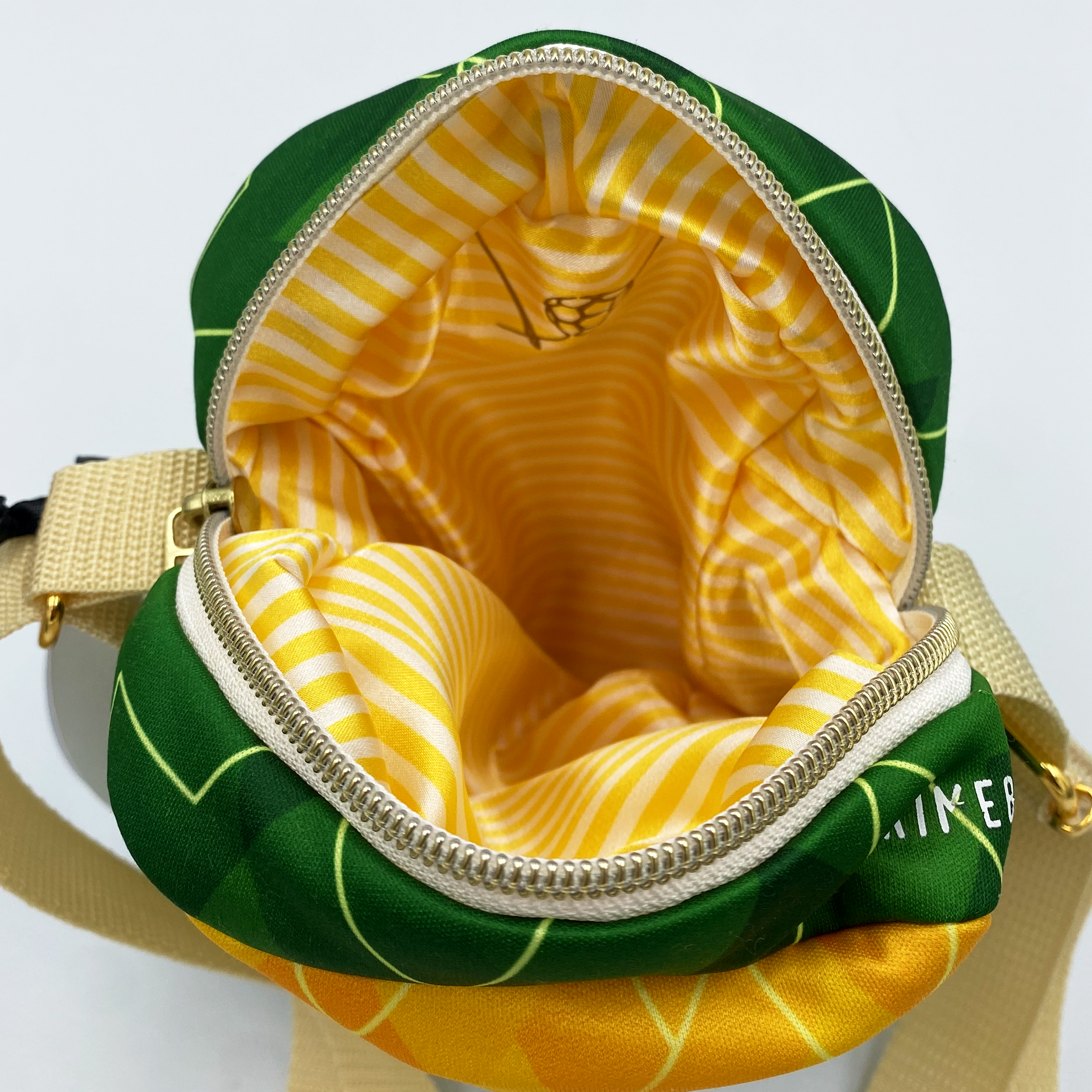 Manchester United Green and Gold Crossbody Bag