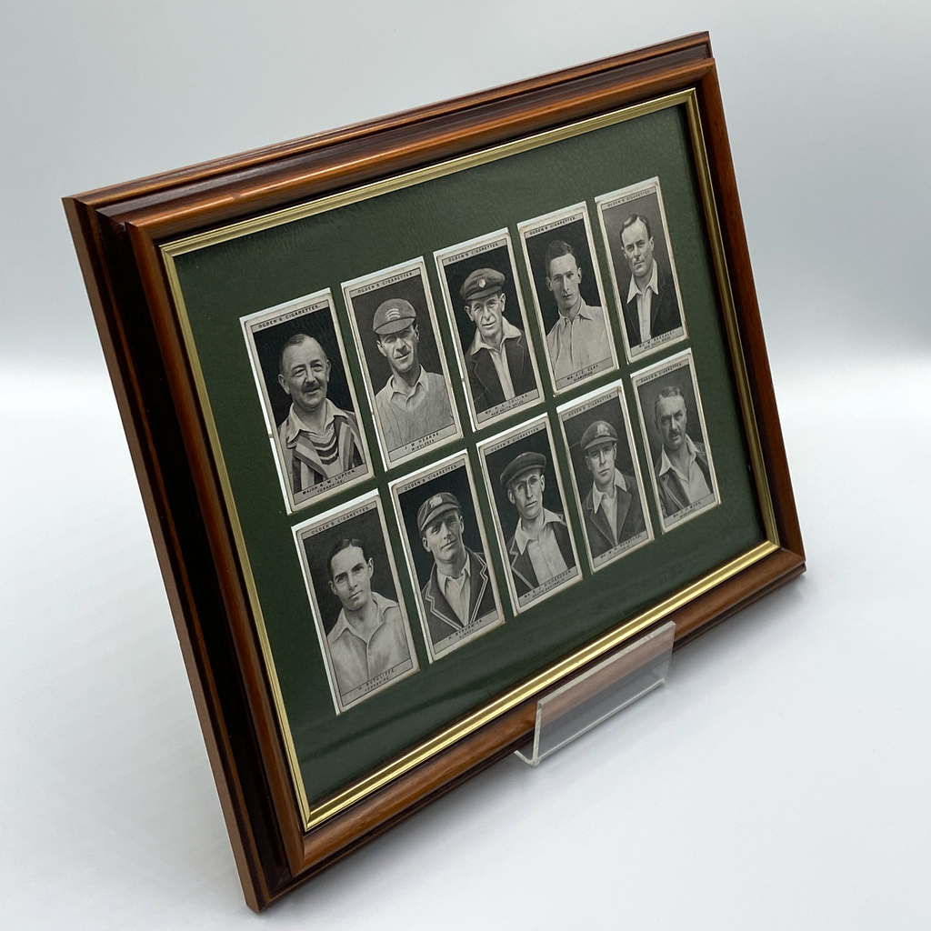 Ogden's Prominent Cricketers of 1926 Framed Cards