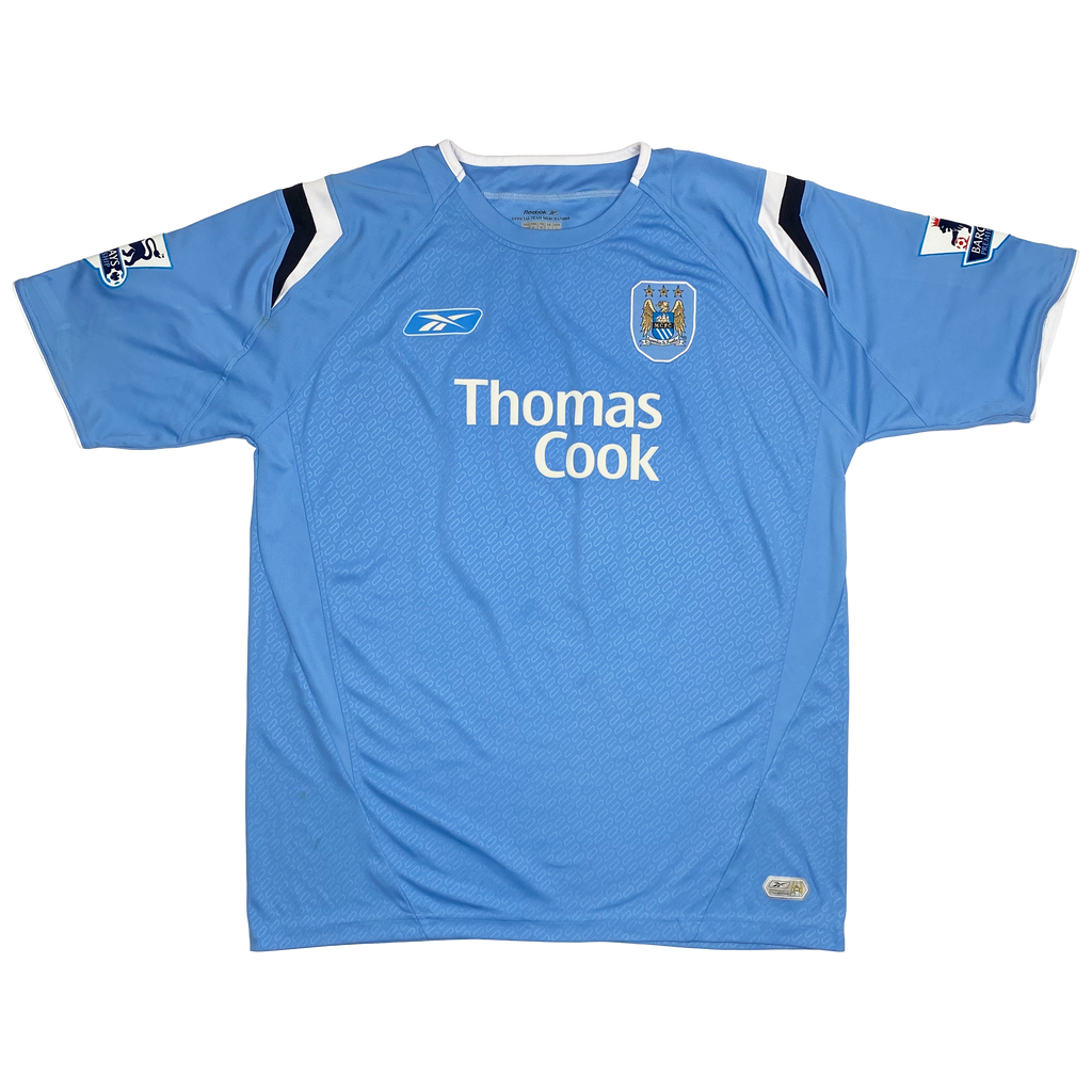 Manchester City Home Shirt (2004-06) - Danny Mills Match Prepared  | Large