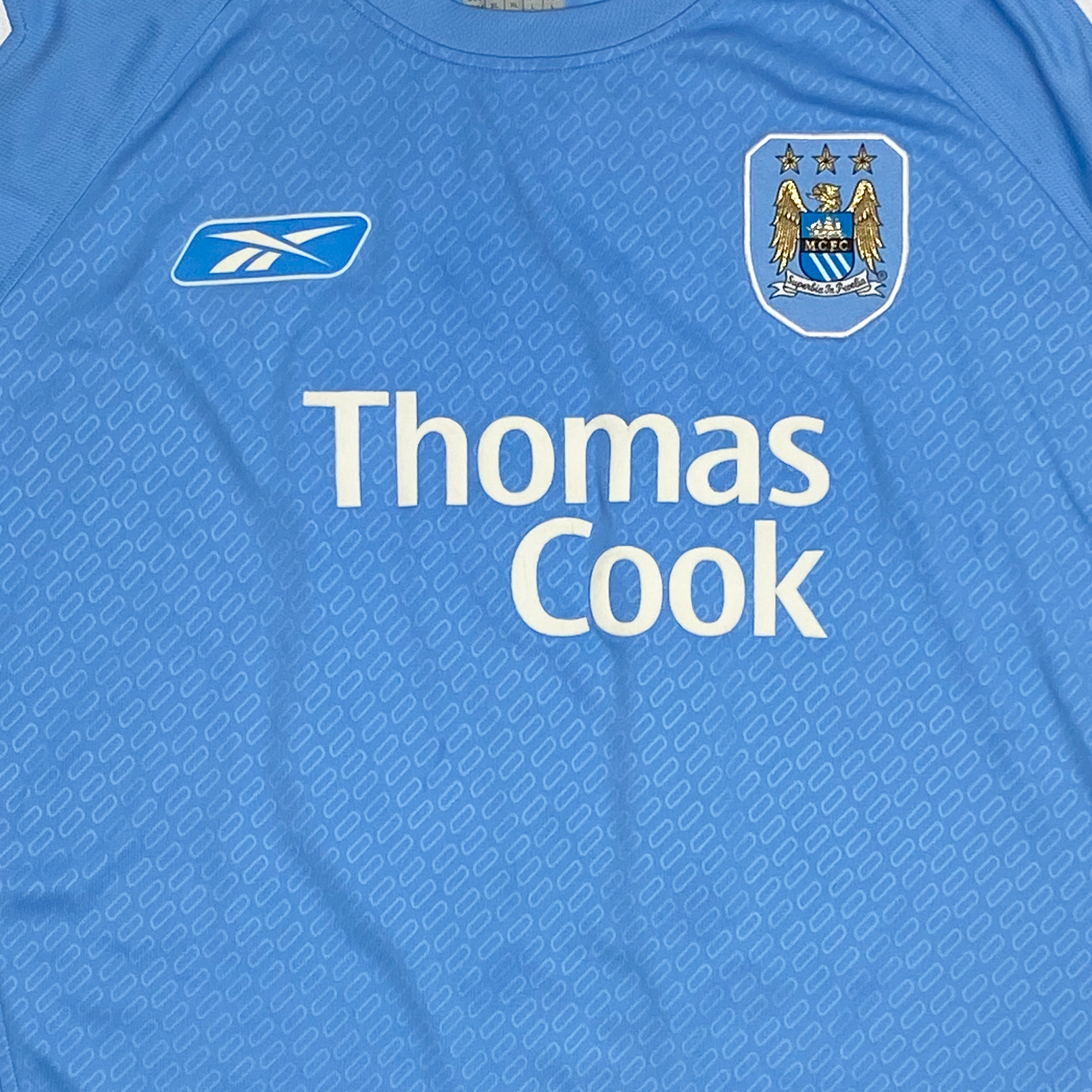 Manchester City Home Shirt (2004-06) - Danny Mills Match Prepared  | Large