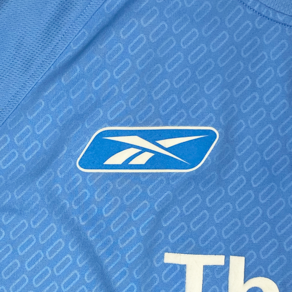 Manchester City Home Shirt (2004-06) - Danny Mills Match Prepared  | Large