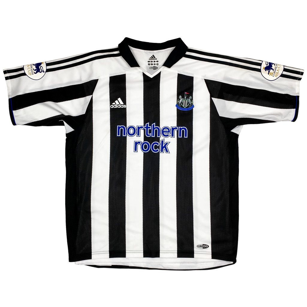 Newcastle United Home Shirt (2003-04) - Hugo Viana Match Worn | Large