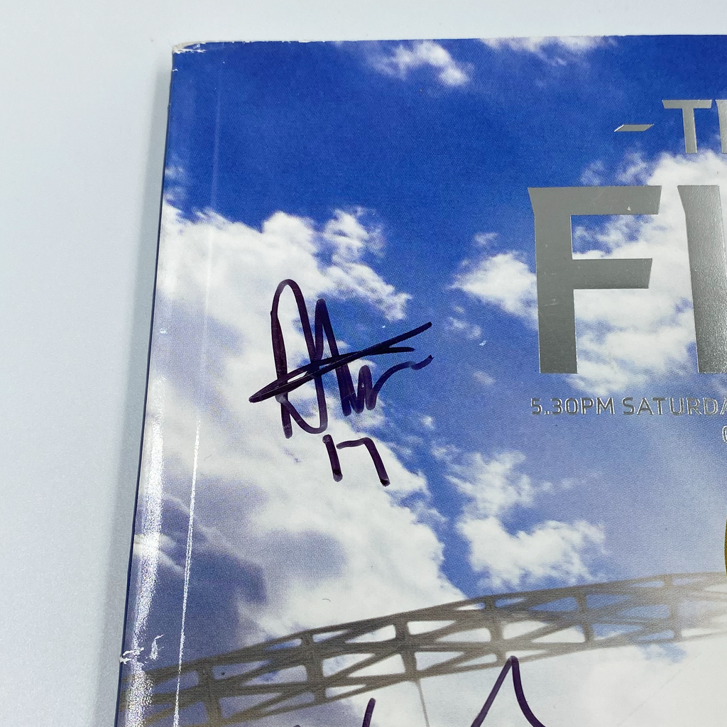 2015 FA Cup Final Signed Programme & Ticket