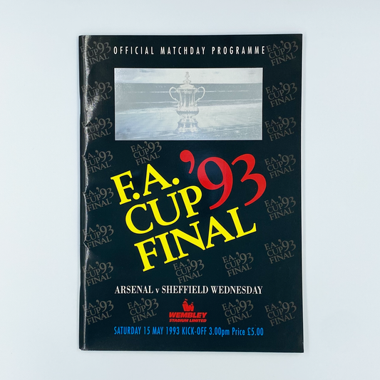 1993 FA Cup Final Programme