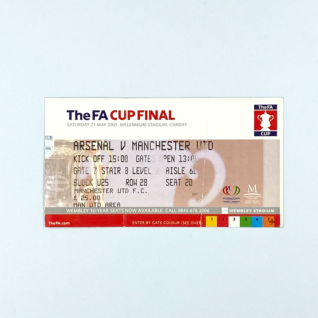 2005 FA Cup Final Programme & Ticket