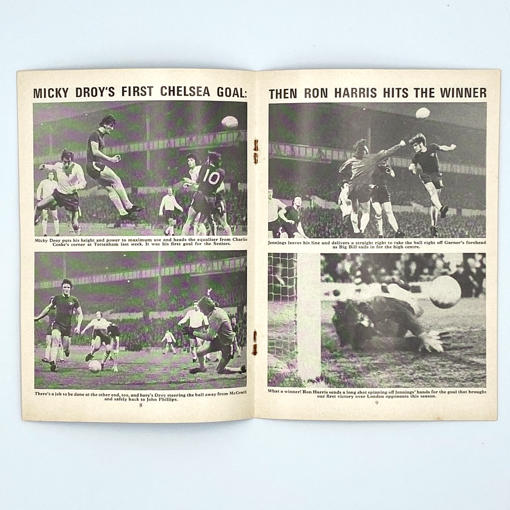 Chelsea vs Arsenal Programme (13 April, 1974)
