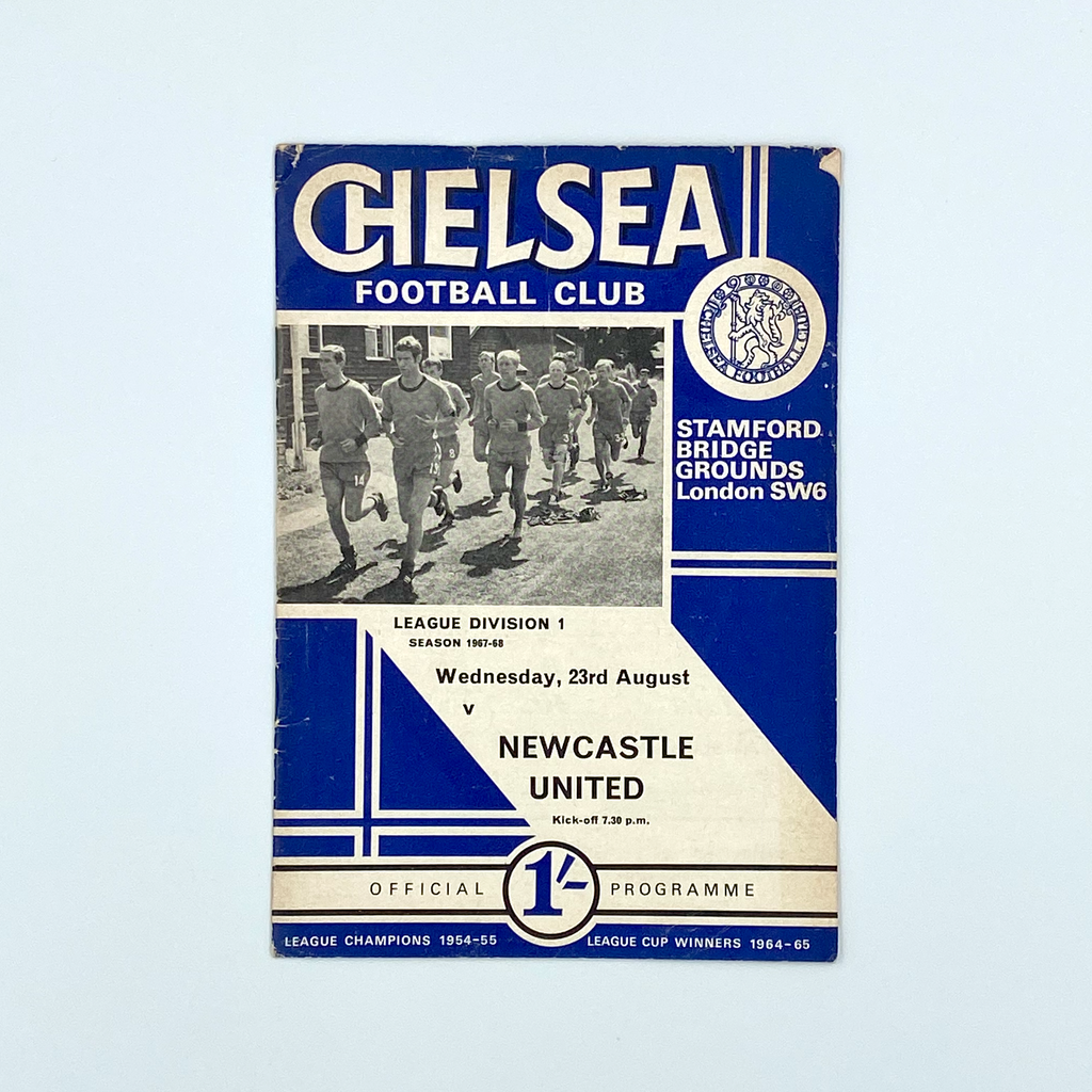 Chelsea vs Newcastle United Programme (23 August, 1967)