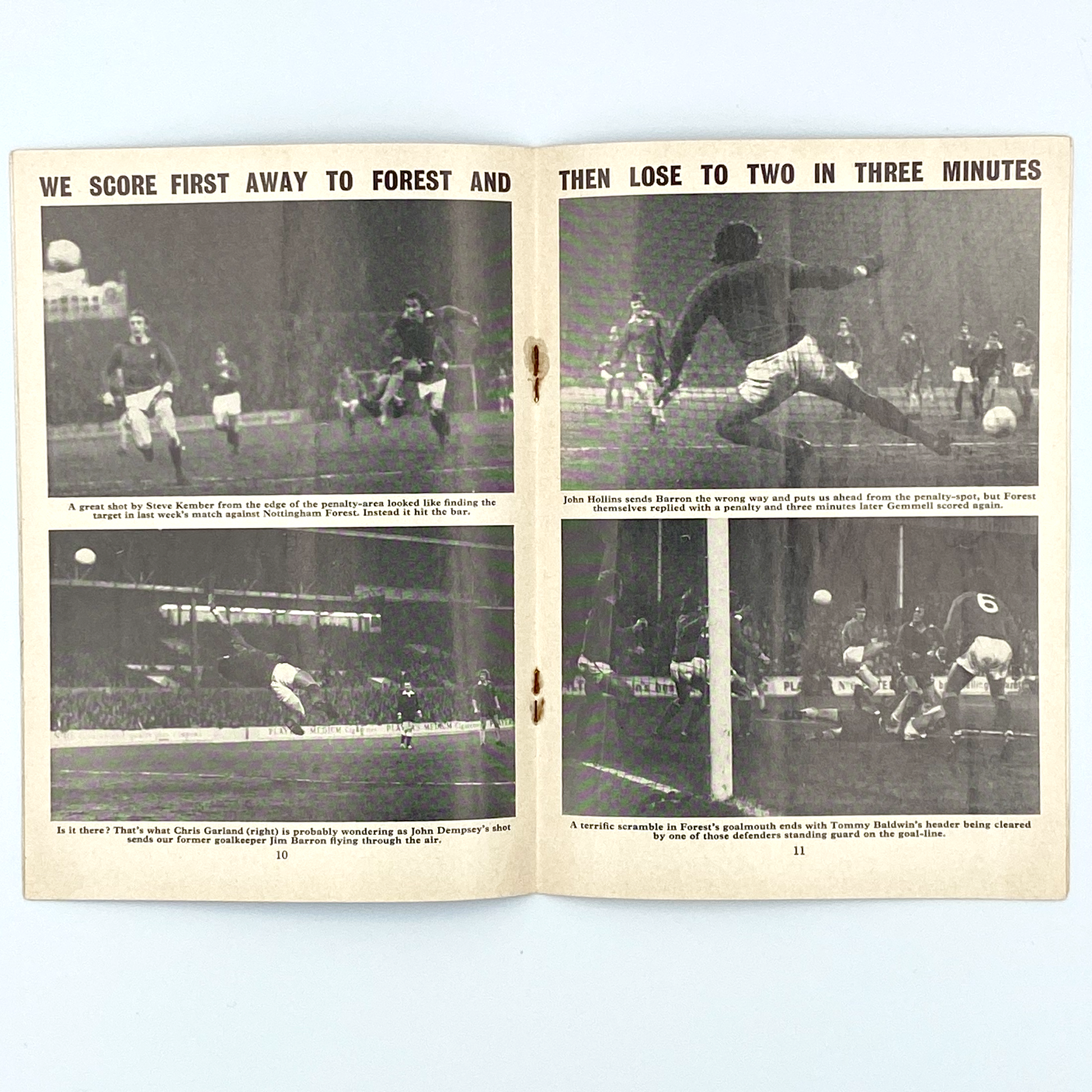 Chelsea vs West Ham United Programme (25 March, 1972)