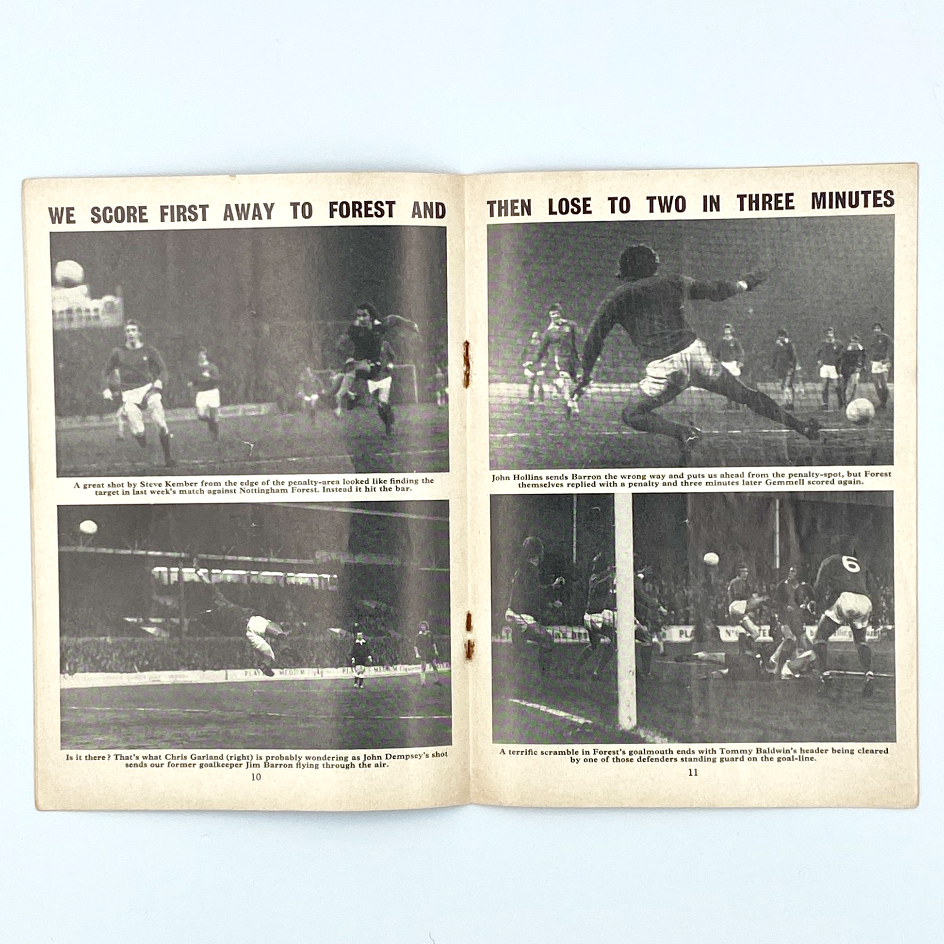 Chelsea vs West Ham United Programme (25 March, 1972)