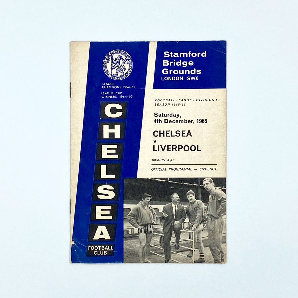Chelsea vs Liverpool Programme (4 December, 1965)