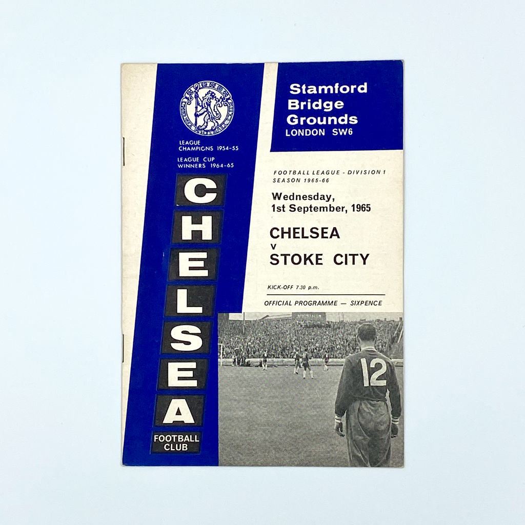 Chelsea vs Stoke City Programme (1 September, 1965)