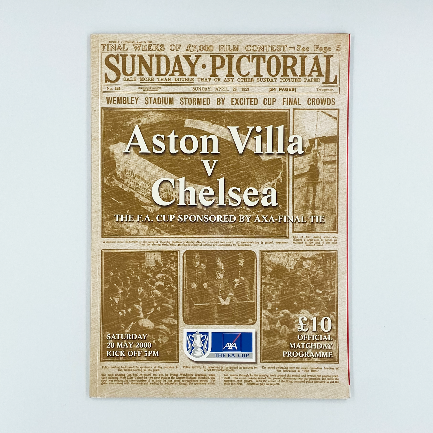 2000 FA Cup Final Programme