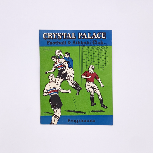 Crystal Palace vs Northampton Town Programme (16 April, 1960)