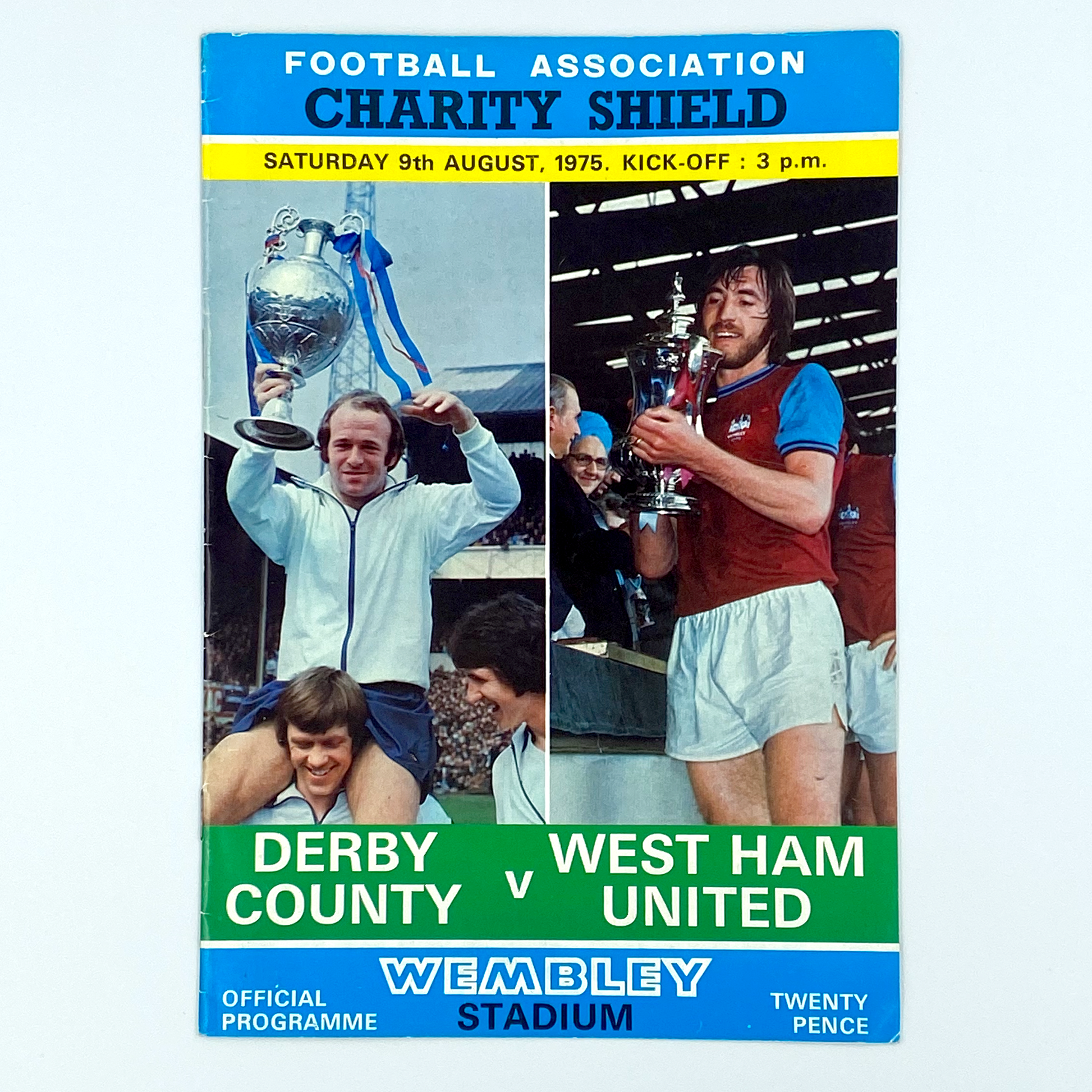 1975 Charity Shield Programme (9 August, 1975)