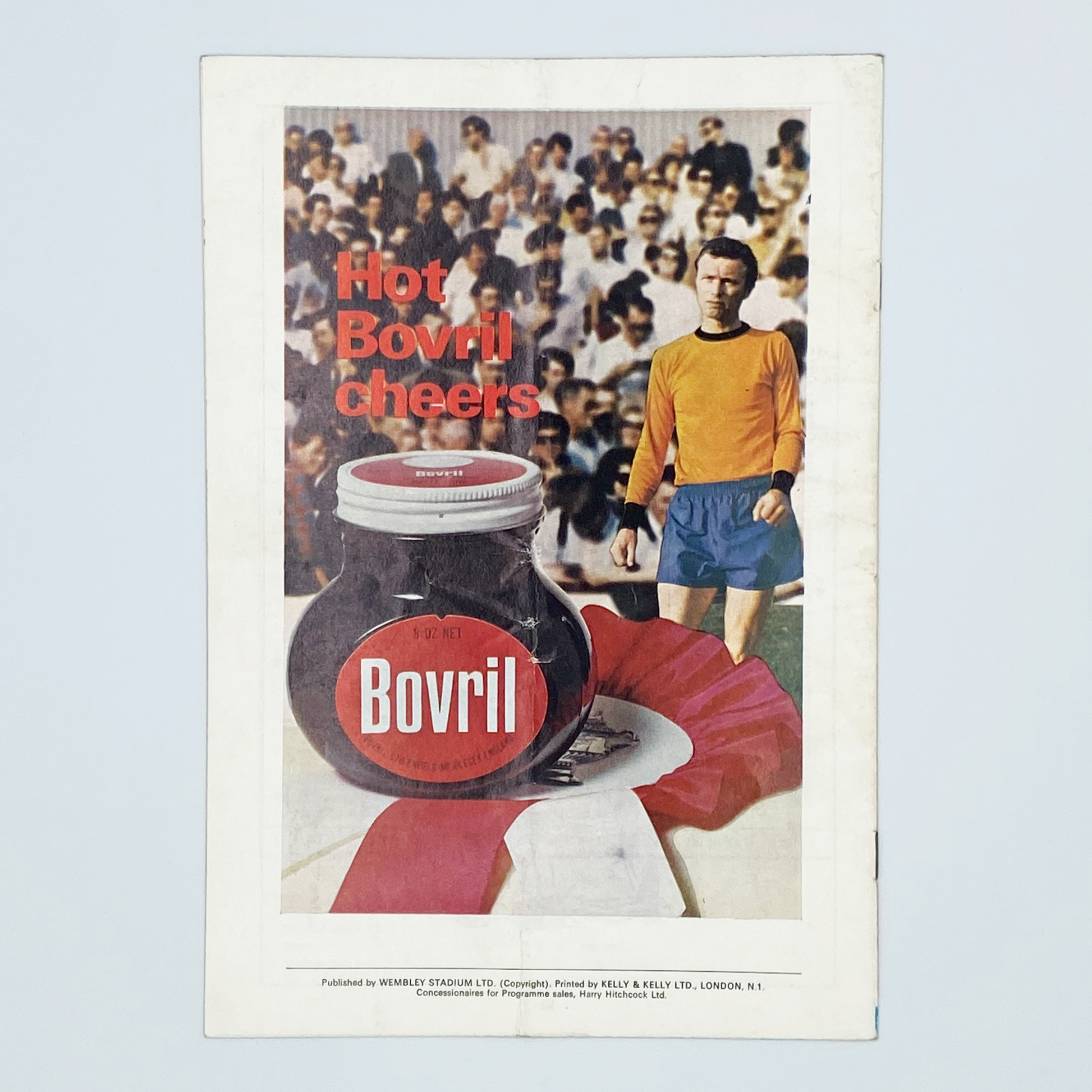 England vs Greece Programme (21 April, 1971)