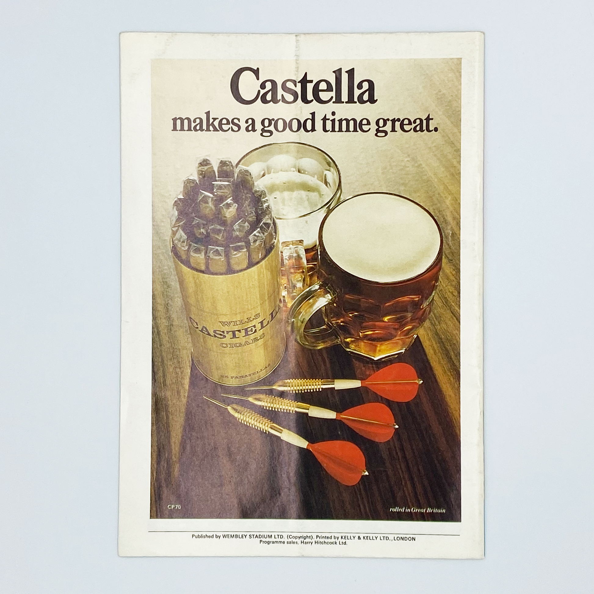 England vs Scotland Programme & Ticket (24 May, 1975)