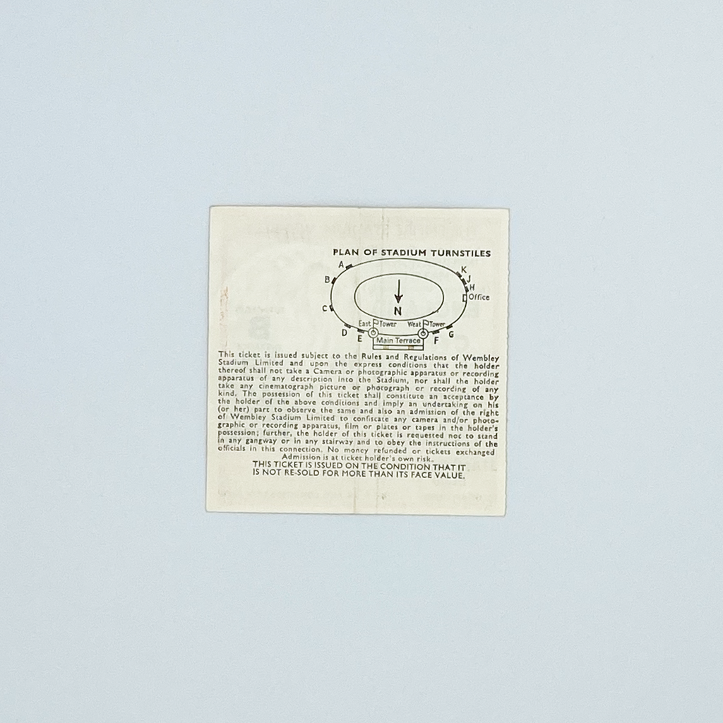 England vs Cyprus Programme (16 April, 1975)