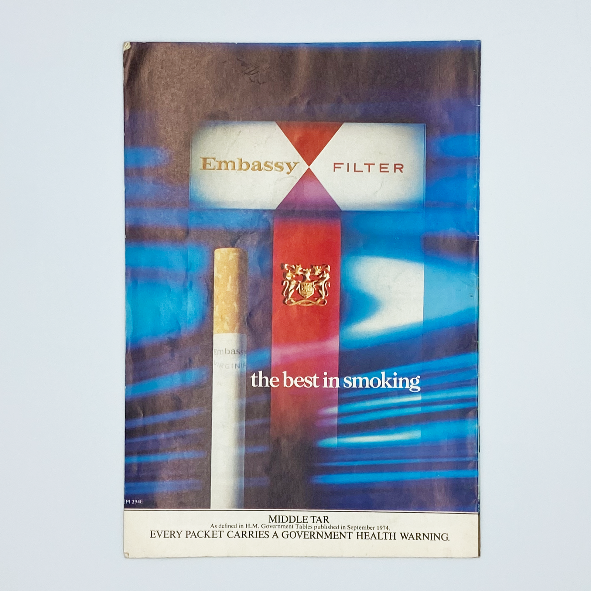 England vs West Germany Programme & Ticket (12 March, 1975)