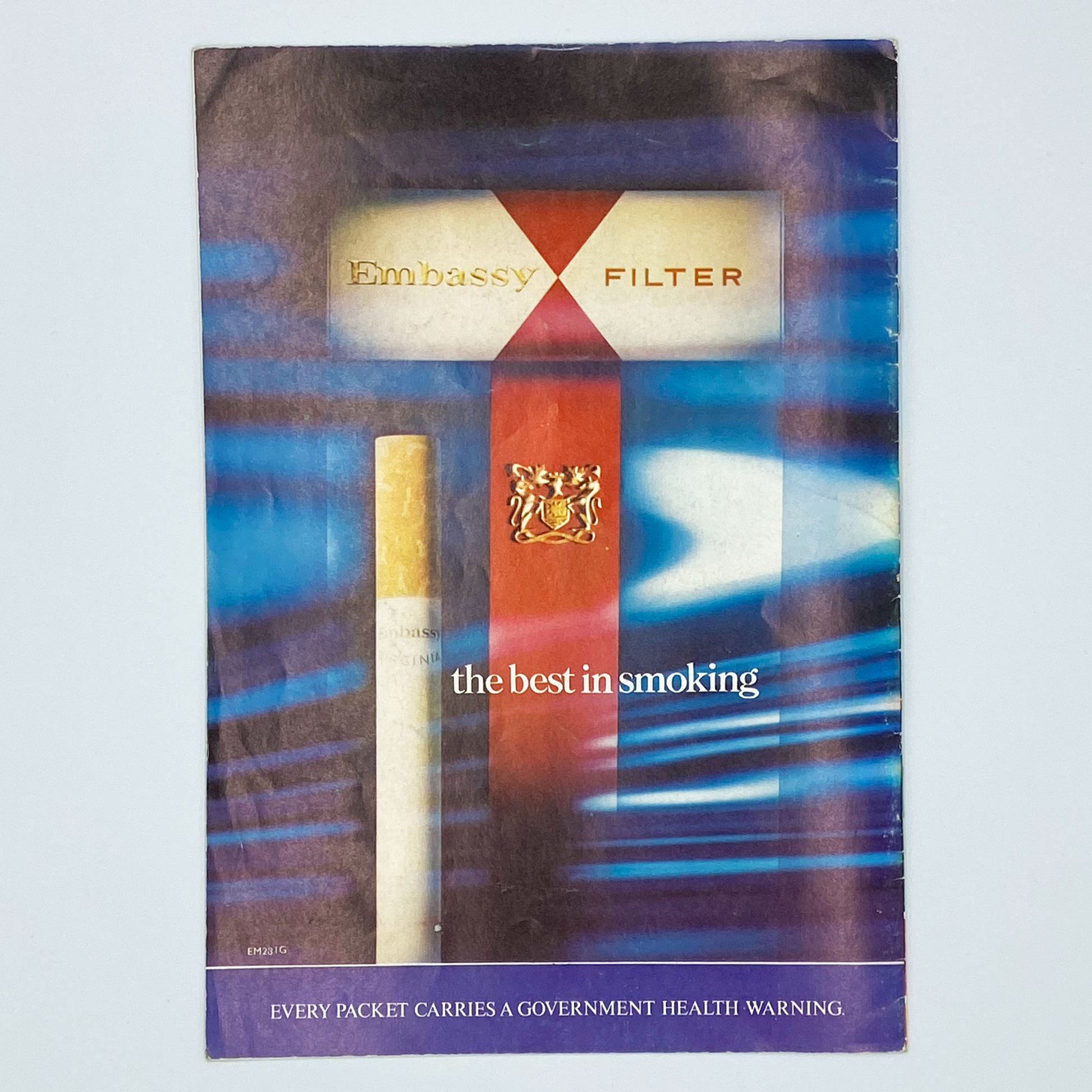 England vs Italy Programme & Ticket (14 November, 1973)