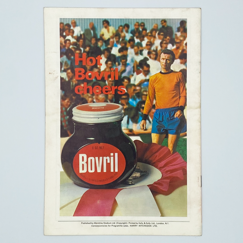 England vs Malta Programme (12 May, 1971)