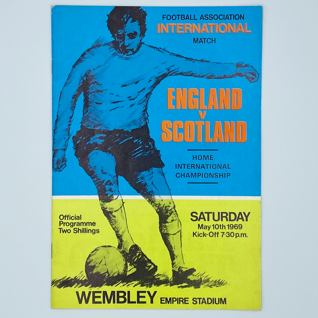 England vs Scotland Programme (10 May, 1969)