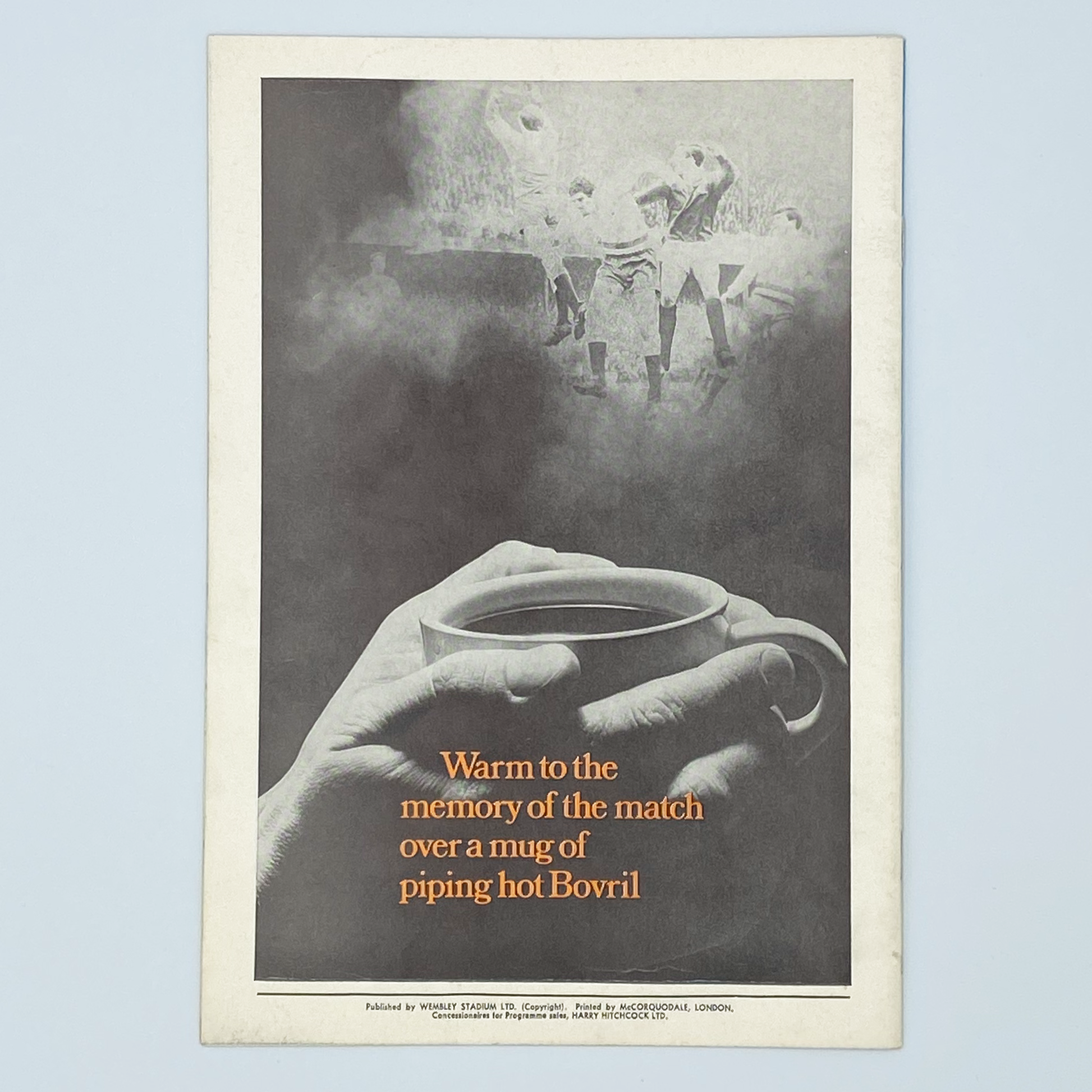 England vs Scotland Programme (10 May, 1969)