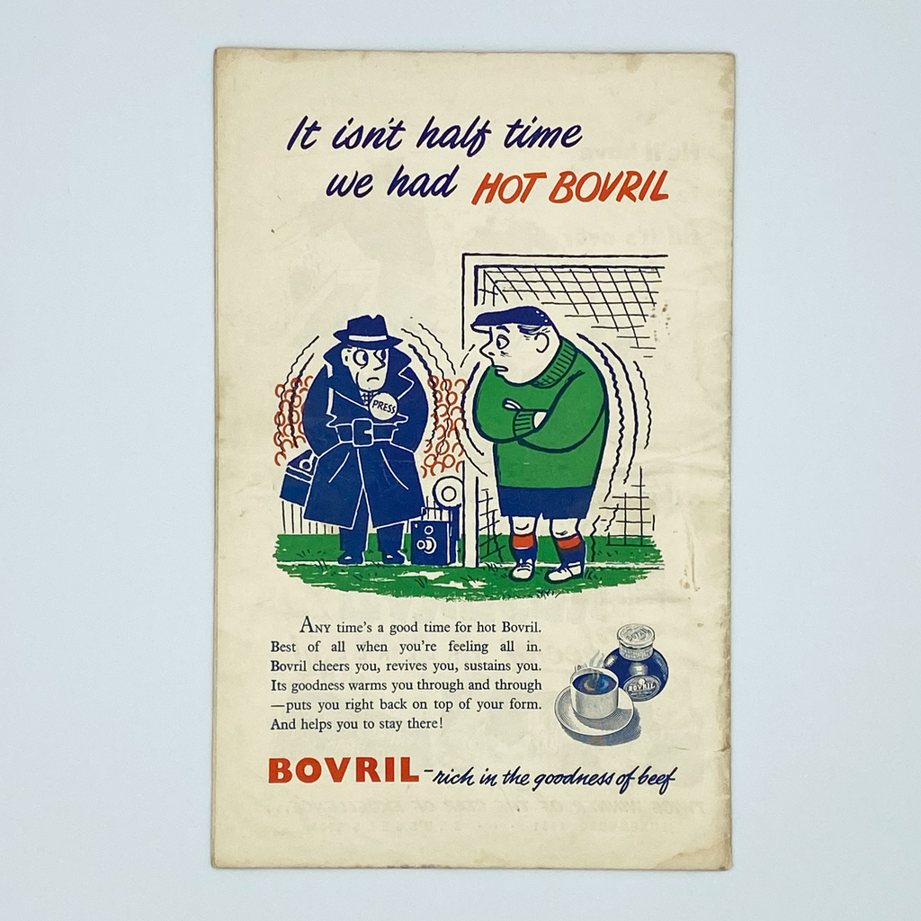 England vs Hungary Programme & Ticket (25 November, 1953)