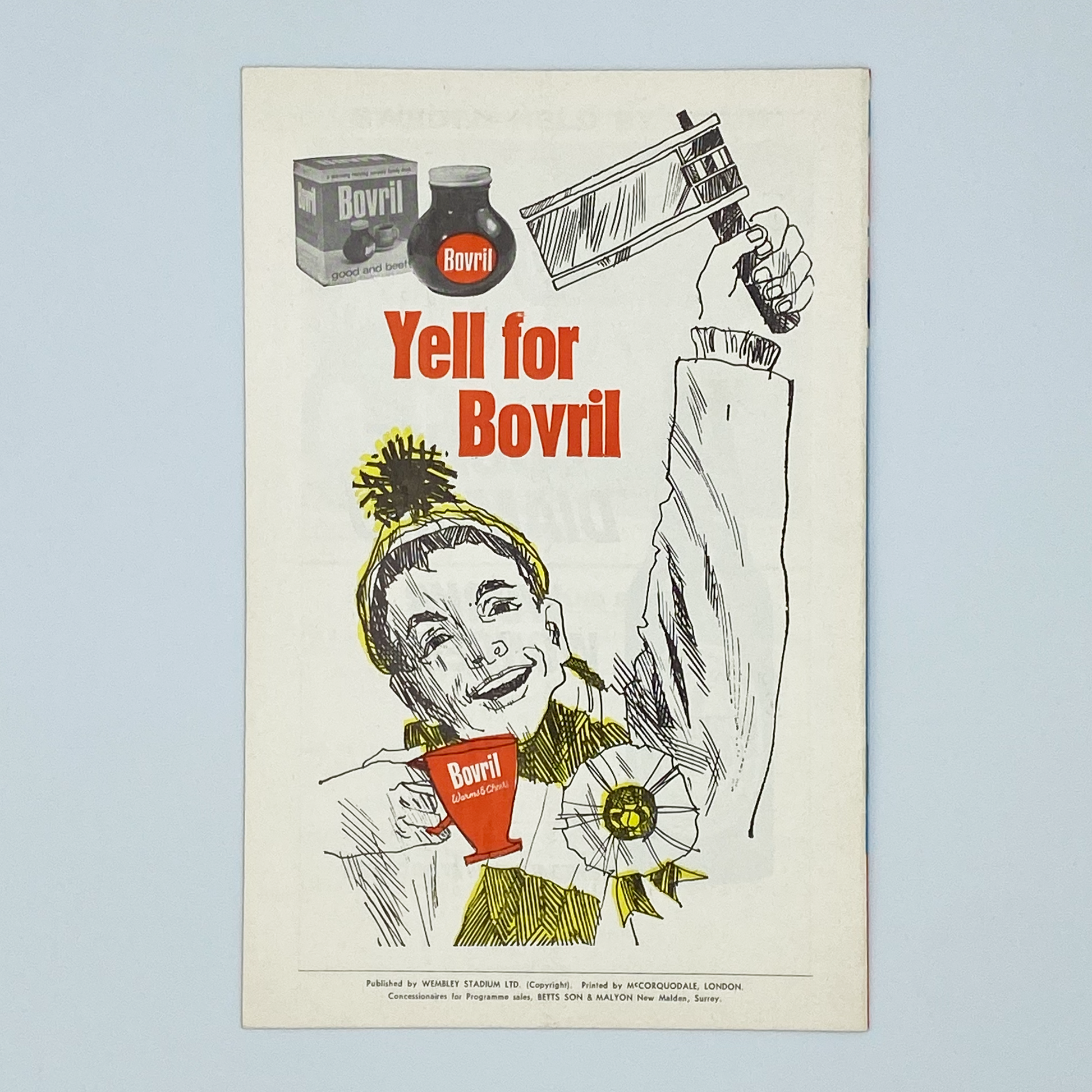 England vs Sweden Programme (22 May, 1968)